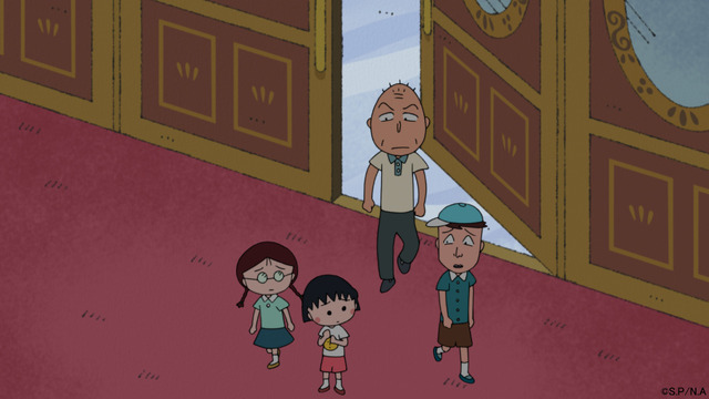 TVアニメ『ちびまる子ちゃん』花輪邸はおばけ屋敷？ 場面カット
