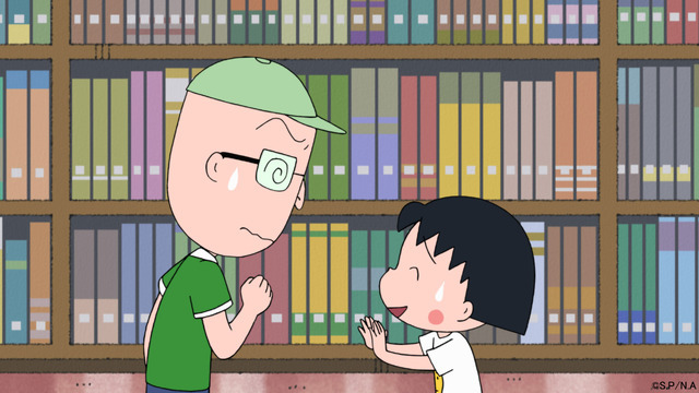 TVアニメ『ちびまる子ちゃん』まる子、勉強好きな妖怪に会う？ 場面カット