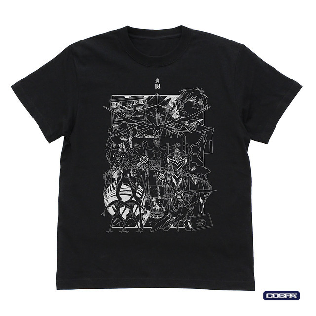 『新世紀エヴァンゲリオン』全使徒 Tシャツ