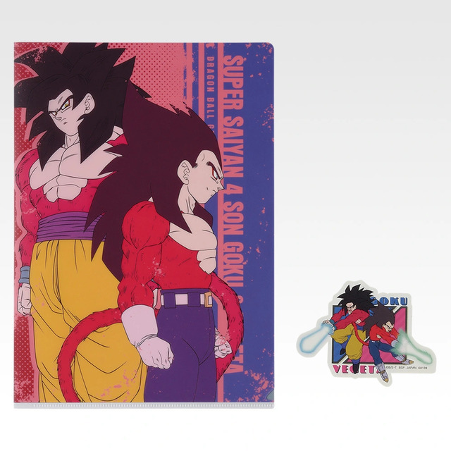 「一番くじ ドラゴンボールGT」I賞：クリアファイル＆ステッカーセット（選べる全11種）