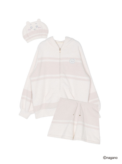 【ちいかわ/dazzlin　specialcollection】モコモコルームウェアセット