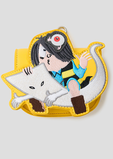 水木しげる×グラニフ　「鬼太郎と一反もめん｜カスタムポーチ」