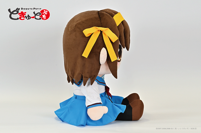どきゅーとぷち 涼宮ハルヒの憂鬱 特大ぬいぐるみ 「涼宮ハルヒ・朝比奈みくる・長門有希」
