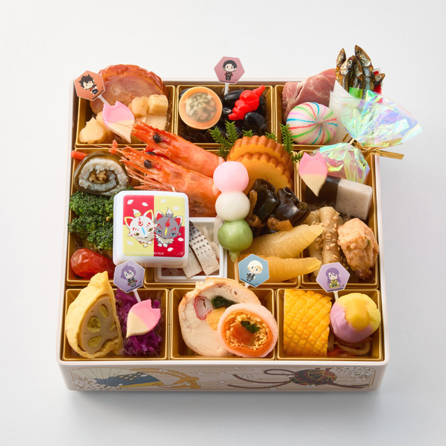 おせち・一段重「刀剣乱舞ONLINE」販売価格／17,800円（税込）