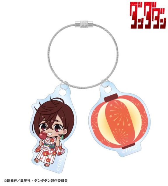 ちびキャラ 夏祭りver. 2連ワイヤーアクリルキーホルダー