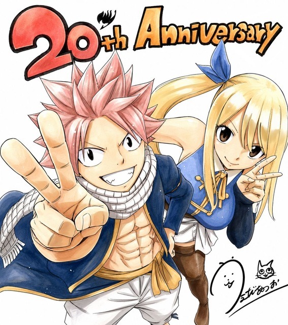 『FAIRY TAIL』イラスト 上田敦夫
