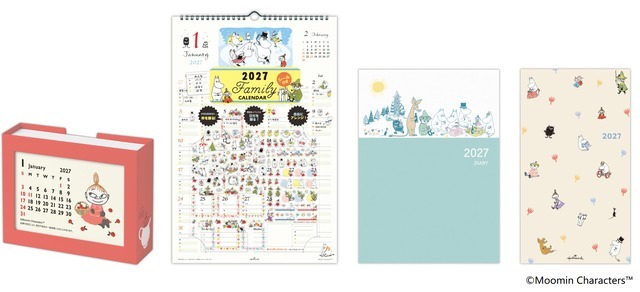 「ムーミン」2027年版カレンダー＆ダイアリー