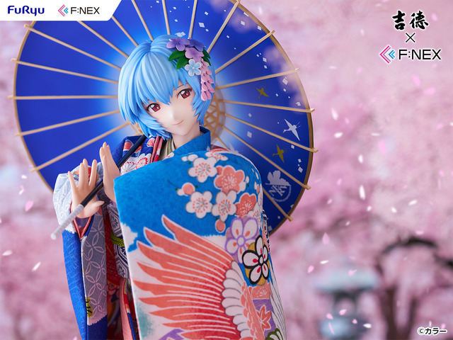 吉徳×F:NEX 綾波レイ -日本人形- 1/4スケールフィギュア