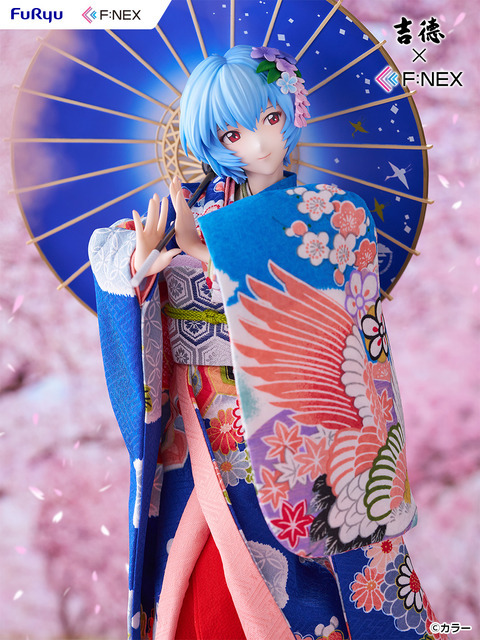 吉徳×F:NEX 綾波レイ -日本人形- 1/4スケールフィギュア