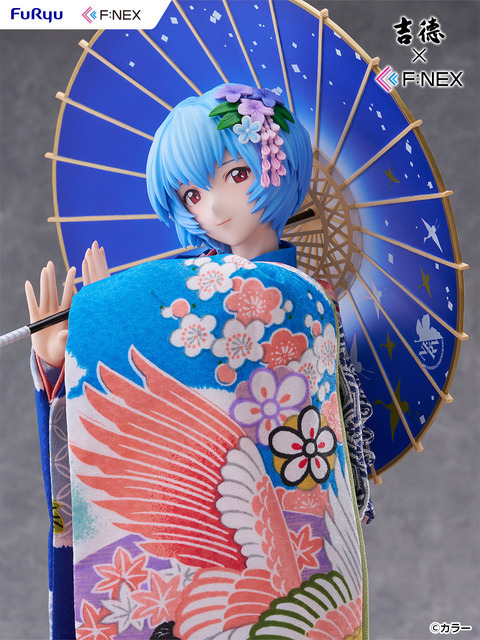 吉徳×F:NEX 綾波レイ -日本人形- 1/4スケールフィギュア