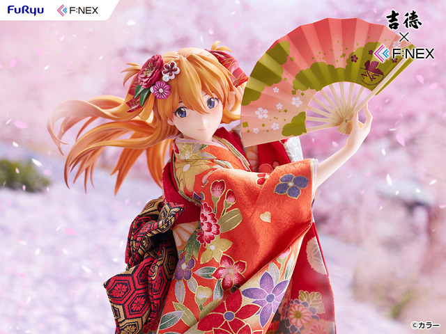 吉徳×F:NEX 式波・アスカ・ラングレー -日本人形- 1/4スケールフィギュア