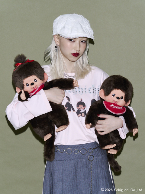 「モンチッチ」×「jouetie」コラボ