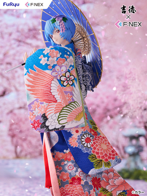 吉徳×F:NEX 綾波レイ -日本人形- 1/4スケールフィギュア