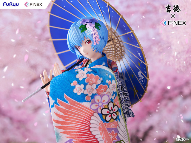 吉徳×F:NEX 綾波レイ -日本人形- 1/4スケールフィギュア