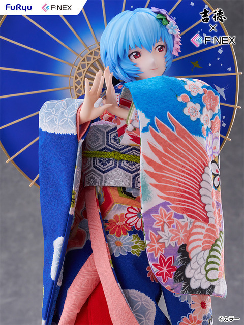 吉徳×F:NEX 綾波レイ -日本人形- 1/4スケールフィギュア