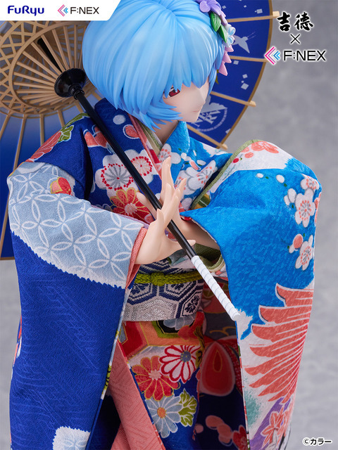 吉徳×F:NEX 綾波レイ -日本人形- 1/4スケールフィギュア