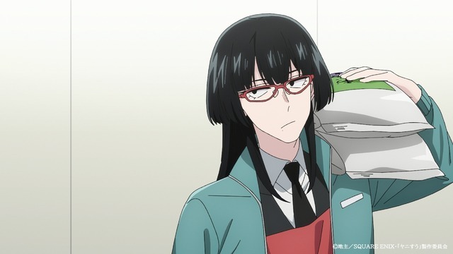 夏アニメ『スーパーの裏でヤニ吸うふたり』4本目（第4話）「スーパーの裏で学ぶひとり」先行カット