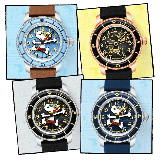 Fleuss 40 Automatic PEANUTS Snoopy Snorkeling Limited Edition