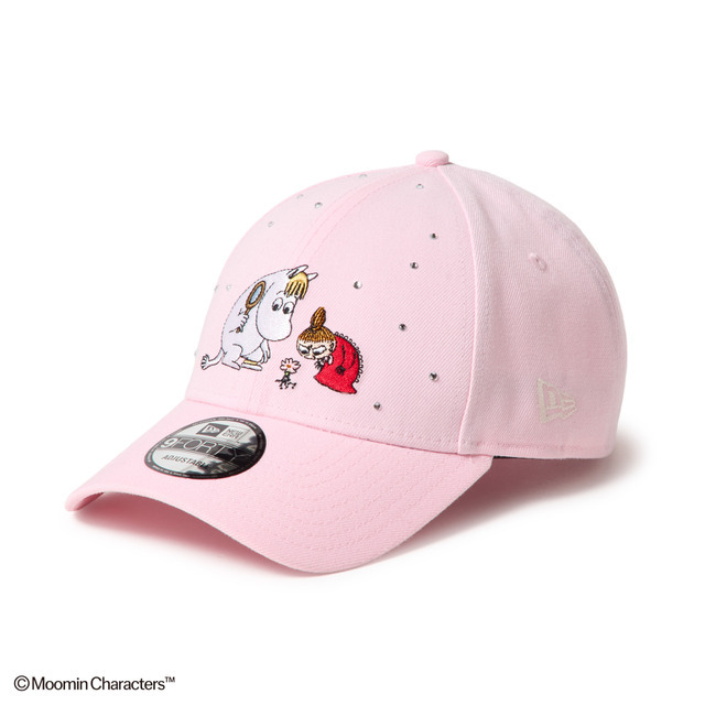 9FORTY Moomin ムーミン スノークのおじょうさん Rhinestone ピンク