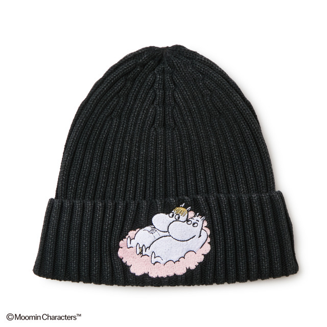 カフニット Moomin ムーミン スノークのおじょうさん イタリアンウォッシュ ブラック