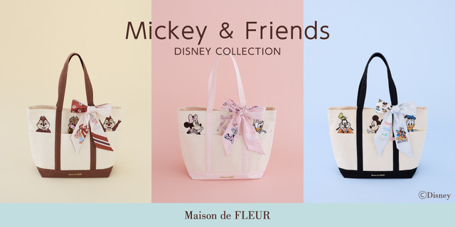 「Maison de FLEUR（メゾン ド フルール）」Disney Collection新作アイテム「MICKEY＆FRIENDS」