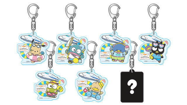 「はぴだんぶい」トレーディングアクリルキーホルダー（ランダム全7種）