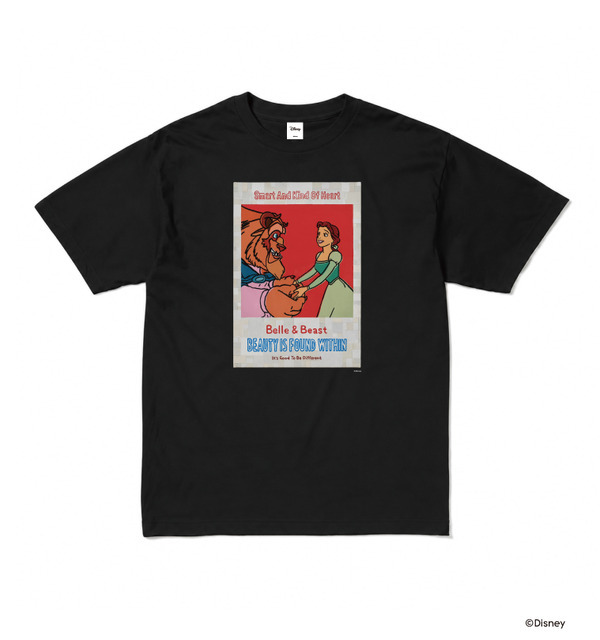 Beauty and the Beast / T-shirt Designed by NAIJEL GRAPH（2色展開）