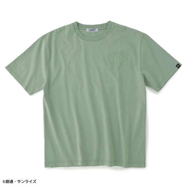 STRICT-G『機動戦士ガンダム』ロゴマーク刺繍Tシャツ ジオン公国【再販売：10月お届け】