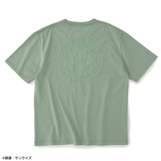 STRICT-G『機動戦士ガンダム』ロゴマーク刺繍Tシャツ ジオン公国【再販売：10月お届け】