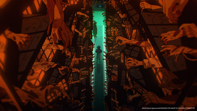 夏アニメ『攻殻機動隊 THE GHOST IN THE SHELL』第04話「ROBOT RONDO」場面カット