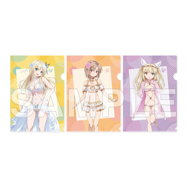 TVアニメ『僕は友達が少ない』星奈・幸村・小鳩 クリアファイルセット Anime 15th anniversary