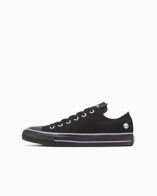 ポムポムプリン＆クロミ＆ハローキティが「CONVERSE」に！耳やベレー帽デザインのアンクルパッチ、ドクロの刺繍、赤いリボンのかかと紐…特別なオールスターが登場☆
