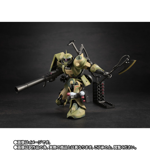 「ROBOT魂 ＜SIDE MS＞ MS-06J 湿地帯戦用ザク ver. A.N.I.M.E. ～MS MUSEUM～」