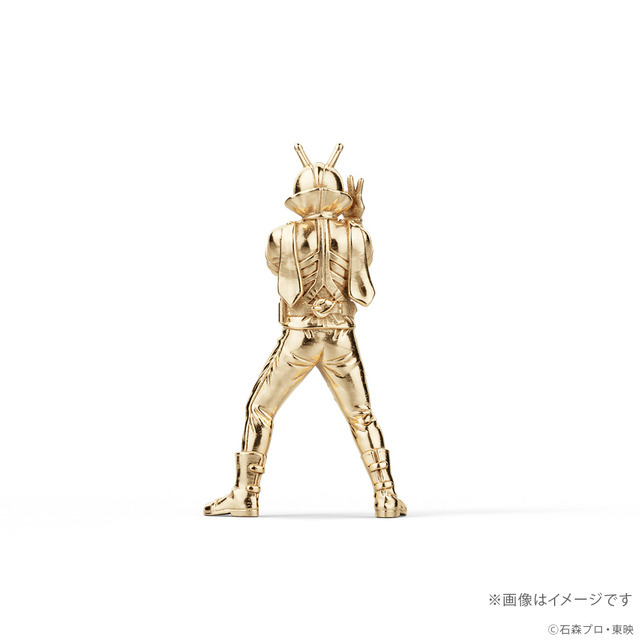 仮面ライダーV3　18金ミニフィギュア