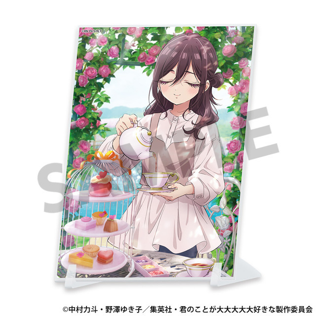 「100カノ」花園羽香里＆羽々里の大きくやわらかな胸が手首を優しく支えてくれる…愛城恋太郎の世界記録に認定された“愛の演説”もグッズに！新商品続々登場