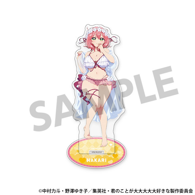 「100カノ」花園羽香里＆羽々里の大きくやわらかな胸が手首を優しく支えてくれる…愛城恋太郎の世界記録に認定された“愛の演説”もグッズに！新商品続々登場