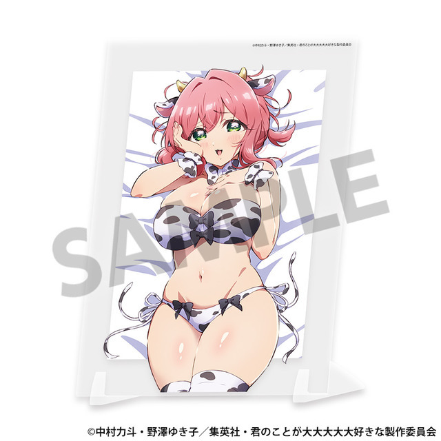 「100カノ」花園羽香里＆羽々里の大きくやわらかな胸が手首を優しく支えてくれる…愛城恋太郎の世界記録に認定された“愛の演説”もグッズに！新商品続々登場