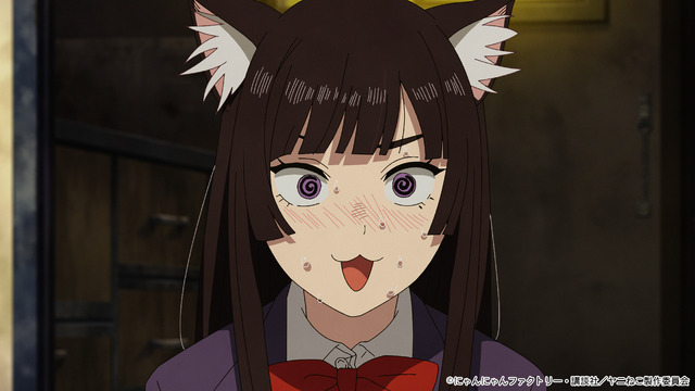 夏アニメ『ヤニねこ』第7話「ニャーも親から生まれたにゃ」場面カット
