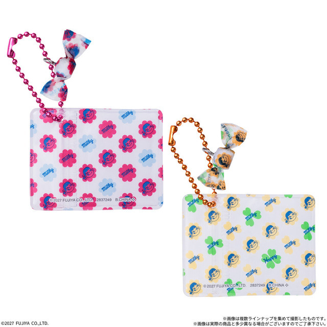 ミルキーまんまるビスケット ミニチュアマスコット&ミニポーチつき