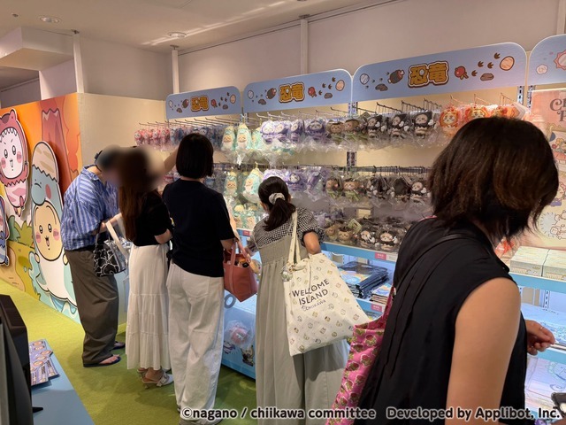 『ちいかわぽけっと POP UP STORE』東京会場 初日の様子
