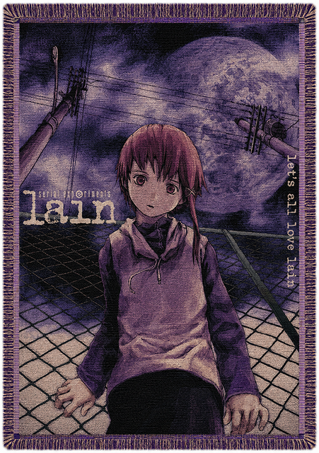 AC-SV-LN-1004 / SEV vs lain　Jacquard Blanket