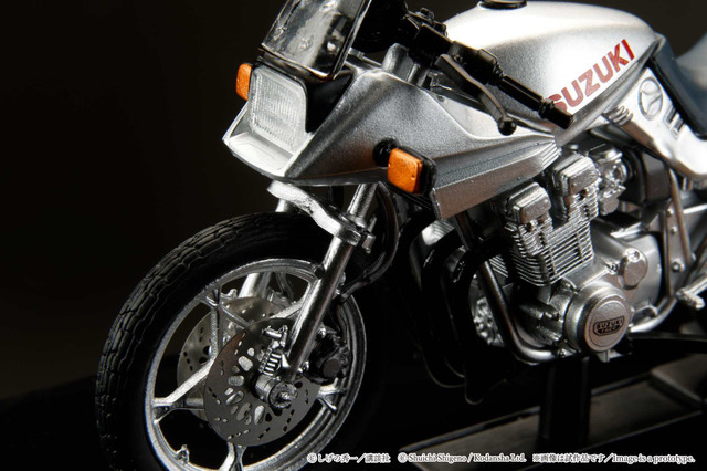 「バリバリ伝説 1/24 完成品バイク 聖 秀吉／SUZUKI GSX750S KATANA」