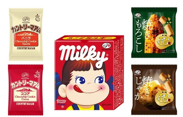 不二家のお菓子詰め放題 使用商品例