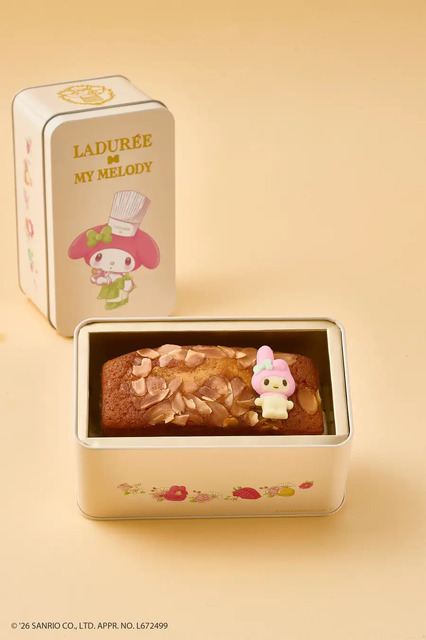 アーモンドパウンドケーキ缶