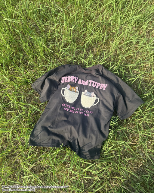 アクリルキーホルダー付トムとジェリーTシャツ