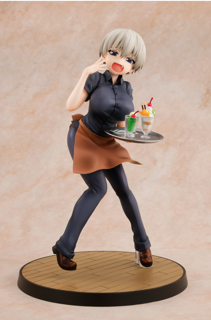 「『宇崎ちゃんは遊びたい！』 宇崎花 原作版 喫茶アジアVer.1/7スケールフィギュア」通常版/16,800円（税別）、KADOKAWAスペシャルセット/17,890円（税別）（C）2020 丈／KADOKAWA／宇崎ちゃん製作委員会