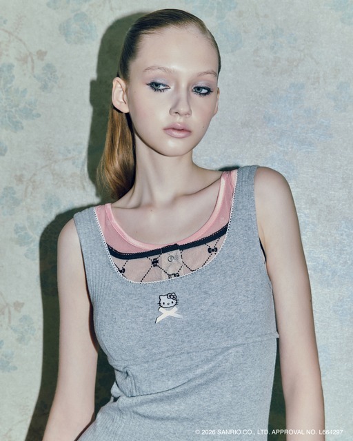 【SORIN♡HELLO KITTY】レイヤードタンクドレス