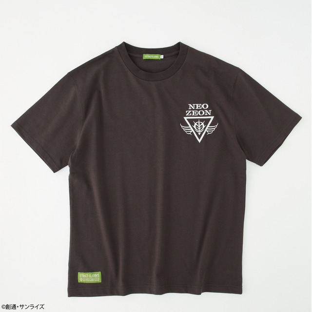 STRICT-G.ARMS『機動戦士ガンダムＺＺ』Tシャツ ネオ・ジオン（スミクロ）