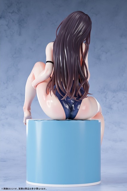 巨乳人妻と秘密の水泳教室 ノワール 1/6スケール塗装済み完成品フィギュア