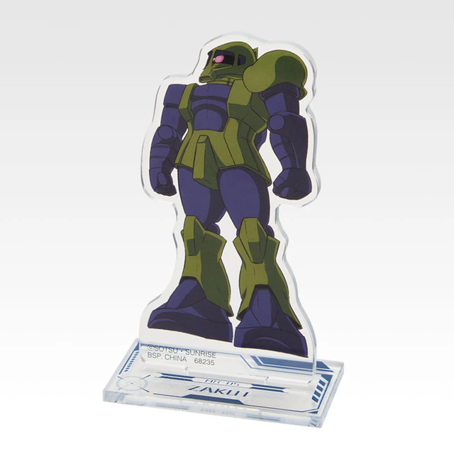 F賞 ガンダムアクリルに立つ!!■全22種（選べる）■サイズ：約9cm